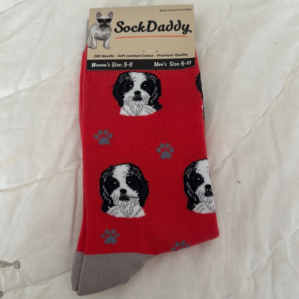 Shih tzu socks